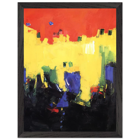 Above Deep Waters by Hans Hofmann — Framed art print at Zephyeer
