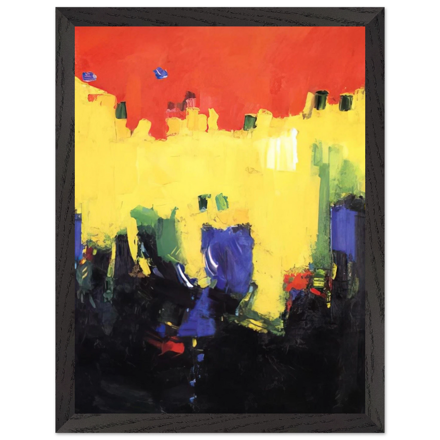 Above Deep Waters by Hans Hofmann — Framed art print at Zephyeer