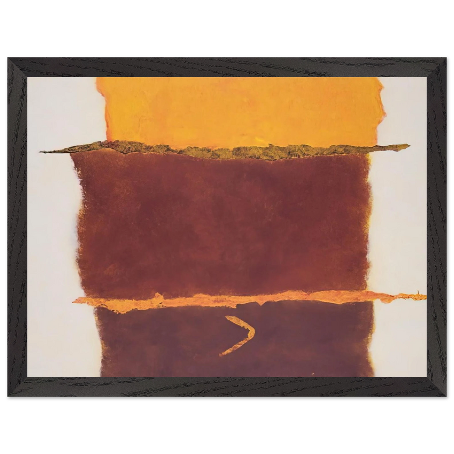 Infinity Field, Lefkada Series #11 - 1978 by Theodoros Stamos — Framed art print at Zephyeer