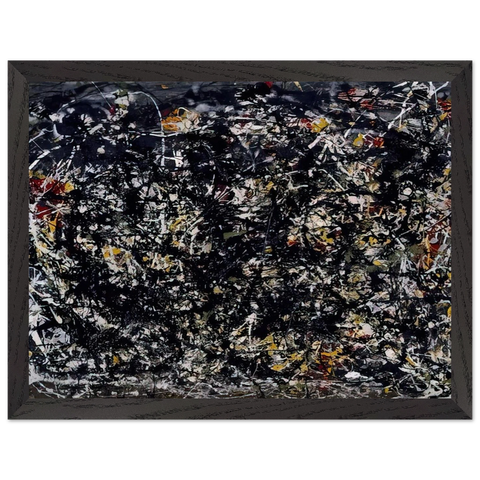 NUMBER 6 1949 by Jackson Pollock — Framed art print at Zephyeer