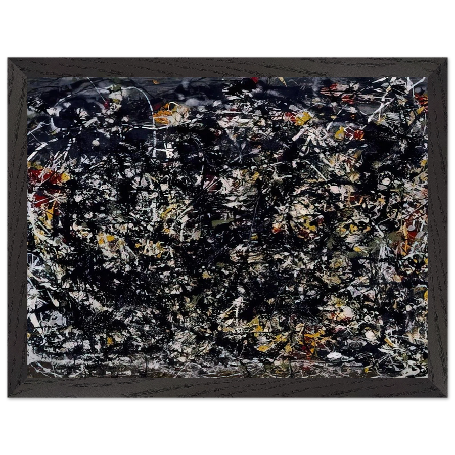NUMBER 6 1949 by Jackson Pollock — Framed art print at Zephyeer
