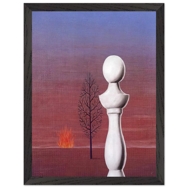 FASHIONABLE PEOPLE 1950 by Rene Magritte — Framed art print at Zephyeer