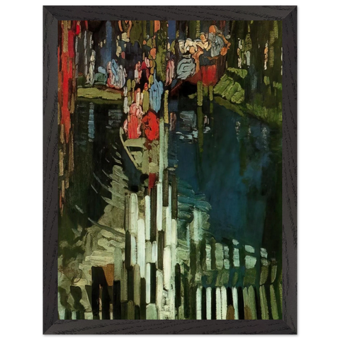 Piano Keys Lake by Frantisek Kupka — Framed art print at Zephyeer
