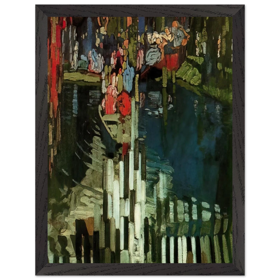 Piano Keys Lake by Frantisek Kupka — Framed art print at Zephyeer