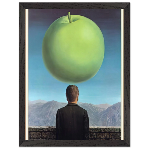 THE POSTCARD 1960 by Rene Magritte — Framed art print at Zephyeer