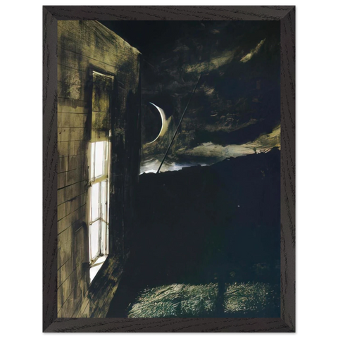 CRESCENT MOON by Andrew Wyeth — Framed art print at Zephyeer