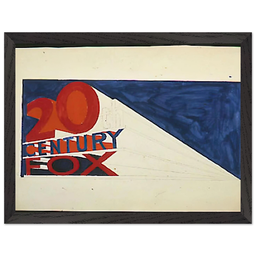 TRADEMARK 6 1962 by Edward Ruscha — Framed art print at Zephyeer