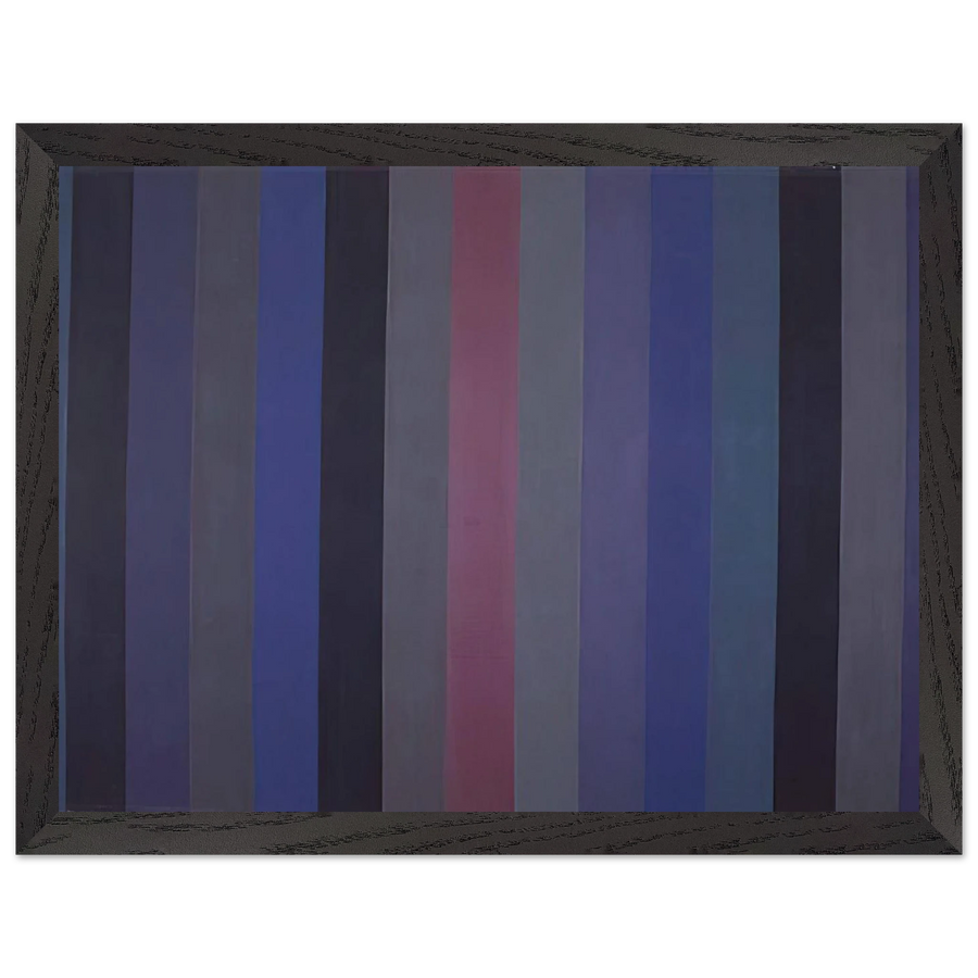 Voodoo - 1984 by Gene Davis — Framed art print at Zephyeer