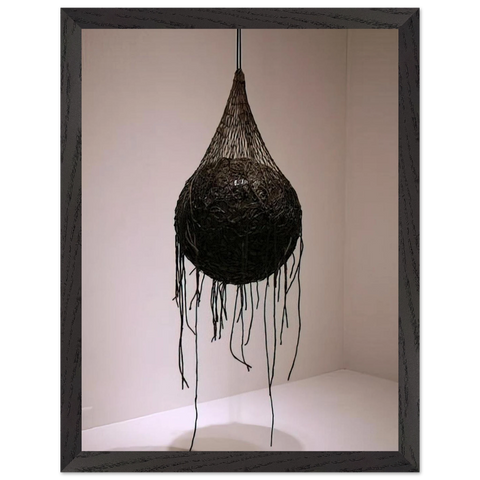 VERTIGINOUS DETOUR by Eva Hesse — Framed art print at Zephyeer