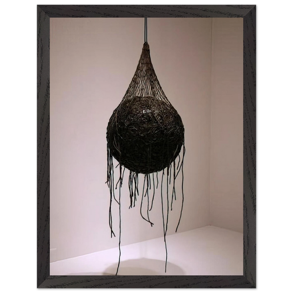 VERTIGINOUS DETOUR by Eva Hesse — Framed art print at Zephyeer