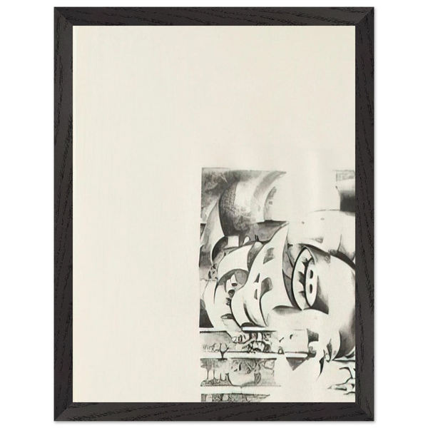 ELEVENTH STONE 1970 by Lee Bontecou — Framed art print at Zephyeer