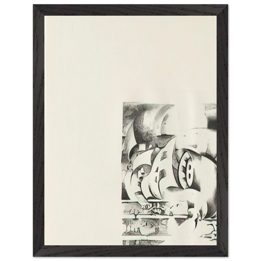 ELEVENTH STONE 1970 by Lee Bontecou — Framed art print at Zephyeer