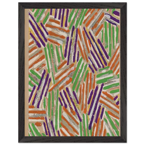 UNTITLED ULAE S13 by Jasper Johns — Framed art print at Zephyeer