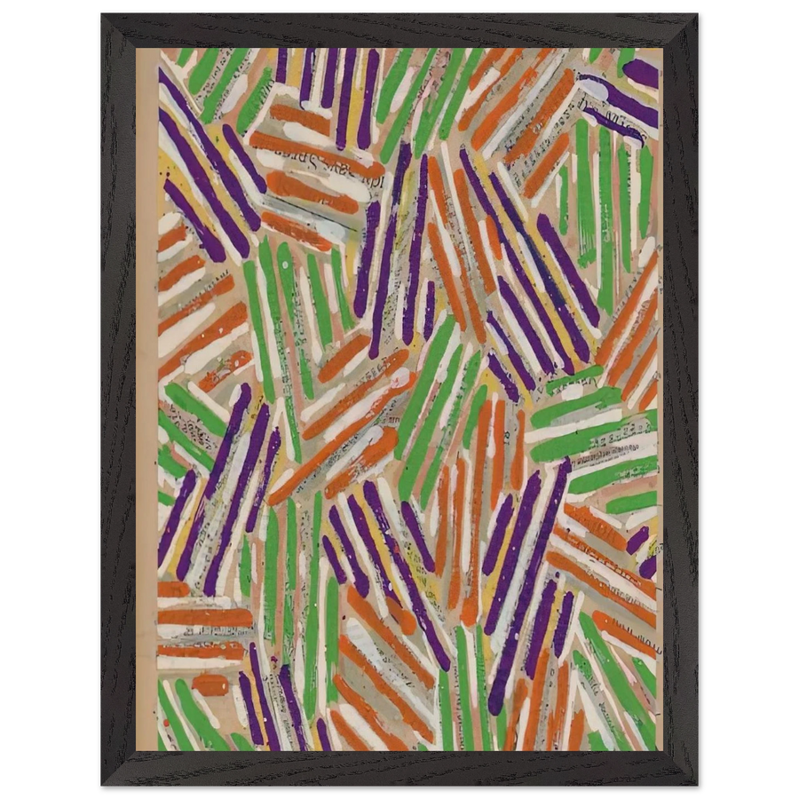 UNTITLED ULAE S13 by Jasper Johns — Framed art print at Zephyeer