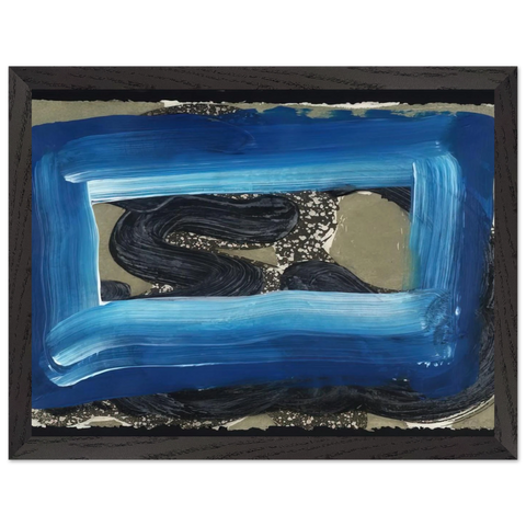 Seafood - 2001 by Howard Hodgkin — Framed art print at Zephyeer