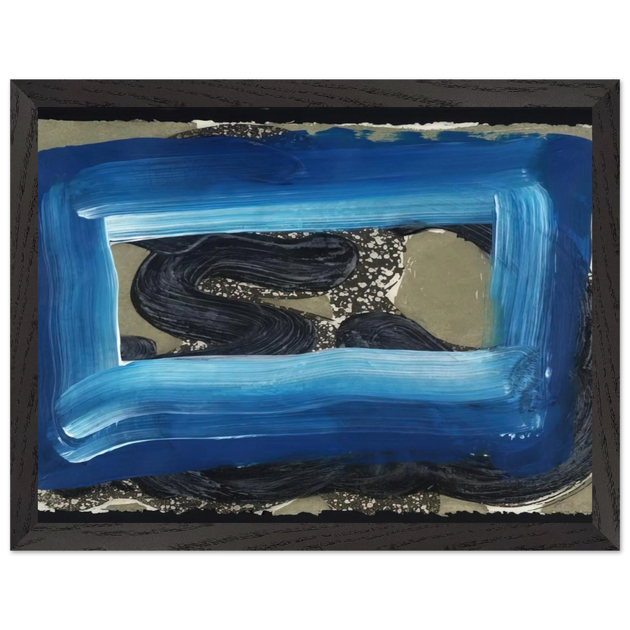 Seafood - 2001 by Howard Hodgkin — Framed art print at Zephyeer