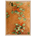 NASTURTIUMS by Gustave Caillebotte — Framed art print at Zephyeer