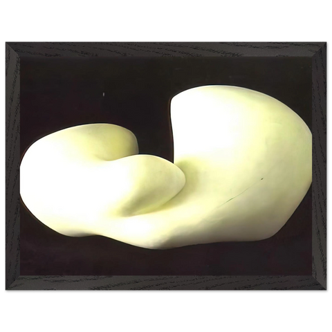 Human Concretion by Jean Arp — Framed art print at Zephyeer