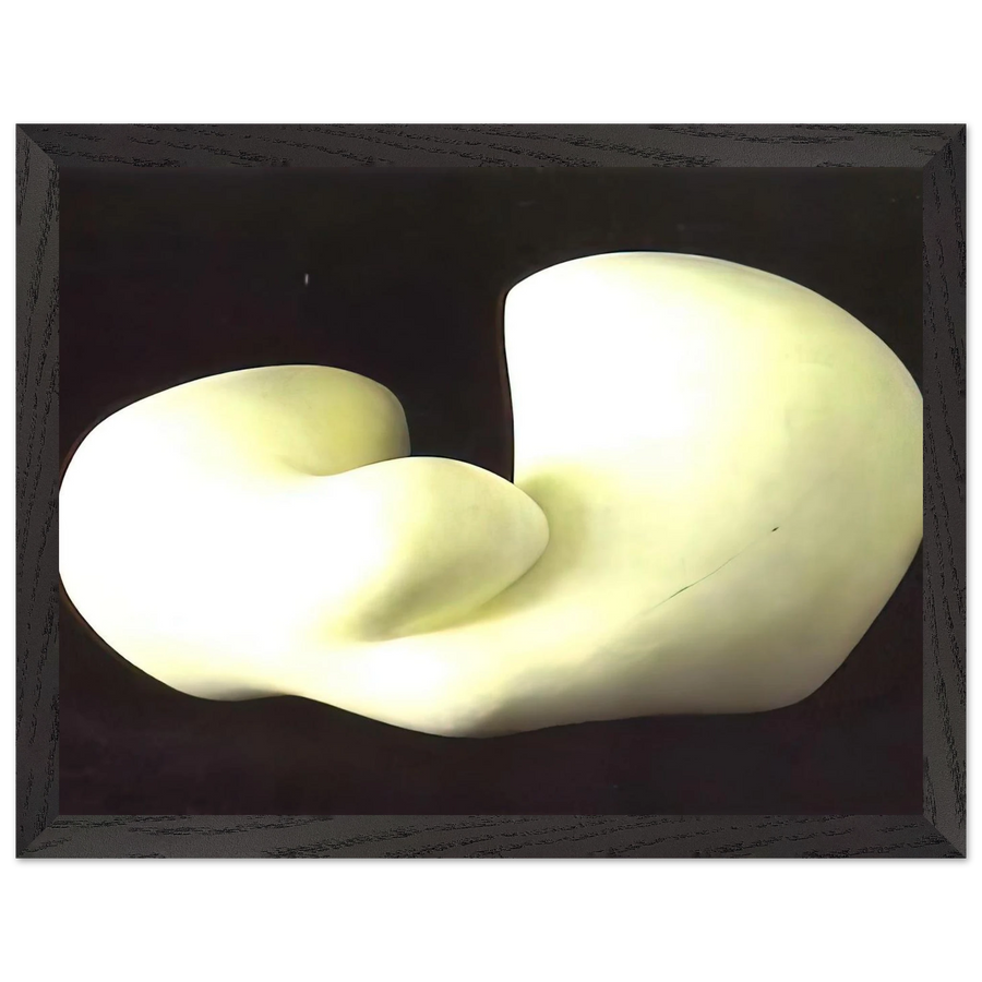 Human Concretion by Jean Arp — Framed art print at Zephyeer