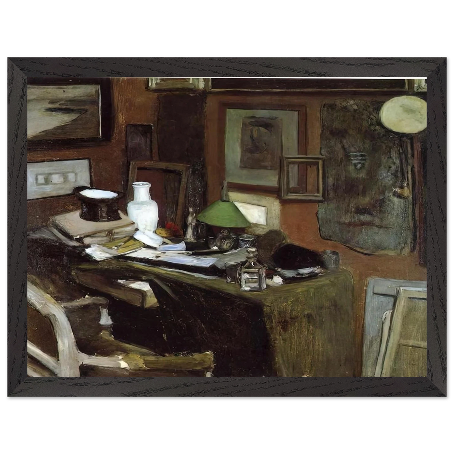 INTERIOR WITH A TOP HAT 1896 by Henri Matisse — Framed art print at Zephyeer