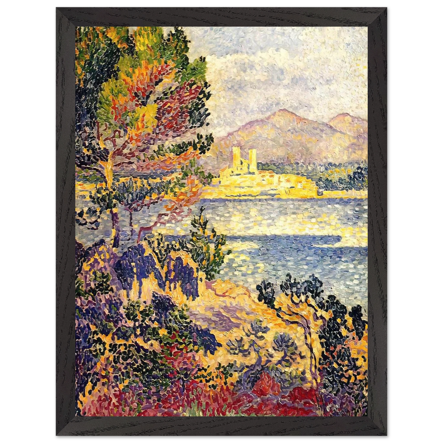 Antibes, Morning by Henri-Edmond Cross — Framed art print at Zephyeer