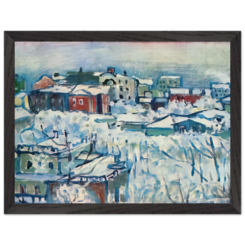 MOSCOW SMOLENSKY BOULEVARD STUDY 1916 by Wassily Kandinsky — Framed art print at Zephyeer