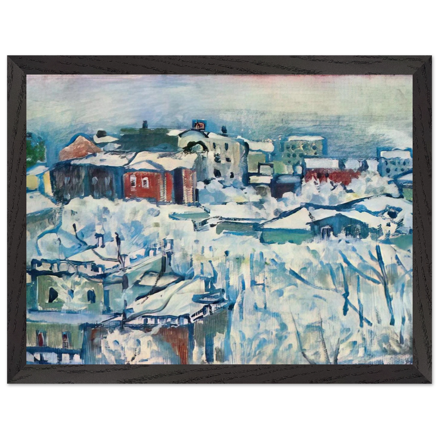 MOSCOW SMOLENSKY BOULEVARD STUDY 1916 by Wassily Kandinsky — Framed art print at Zephyeer