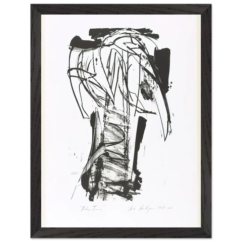 Palm Trees, from the Series The Archaics by Grace Hartigan — Framed art print at Zephyeer