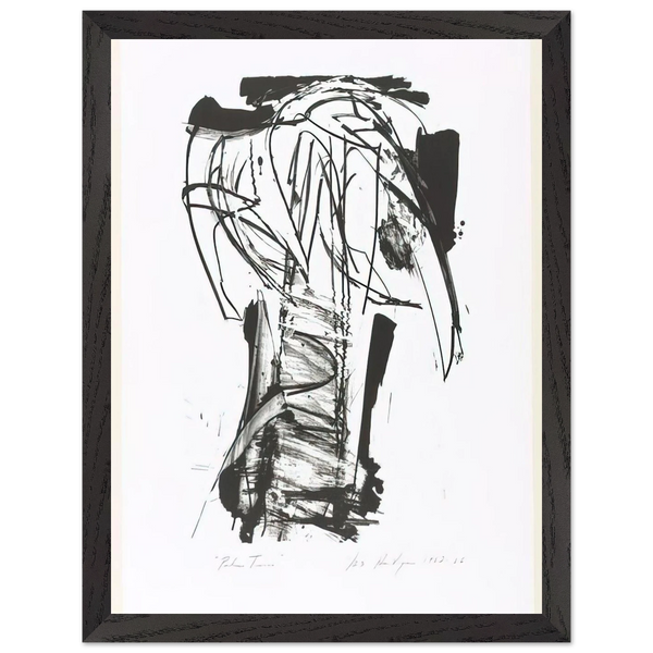 Palm Trees, from the Series The Archaics by Grace Hartigan — Framed art print at Zephyeer