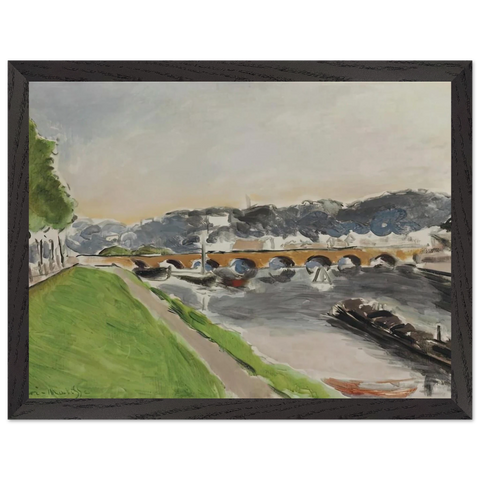 LE PONT DE SEVRES AU CHALAND 1917 by Henri Matisse — Framed art print at Zephyeer