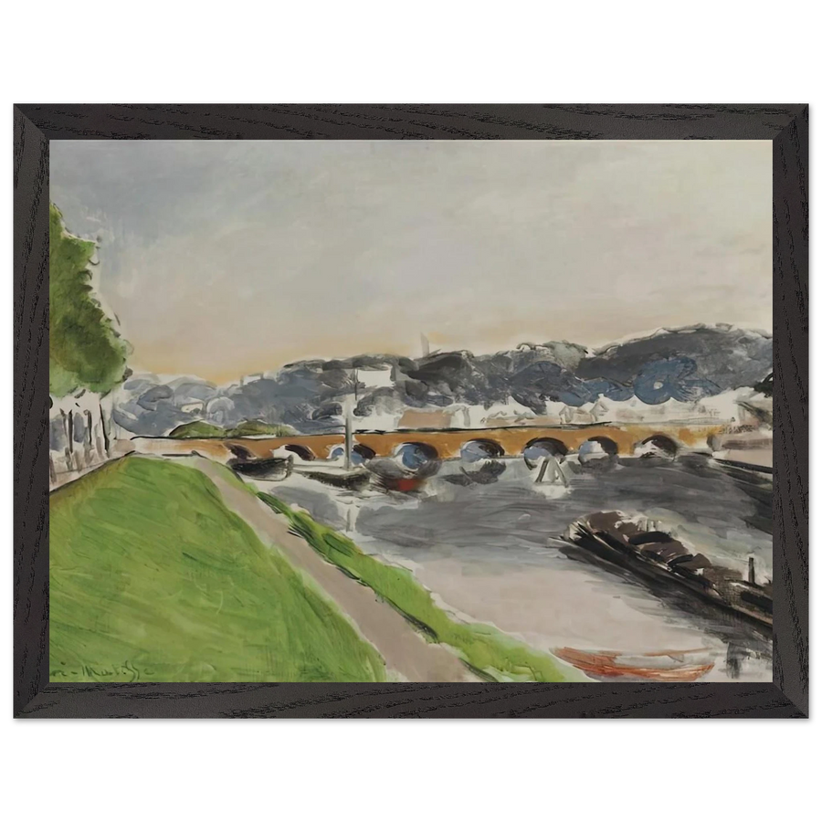 LE PONT DE SEVRES AU CHALAND 1917 by Henri Matisse — Framed art print at Zephyeer