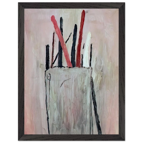 BRUSHES 1969 by Philip Guston — Framed art print at Zephyeer