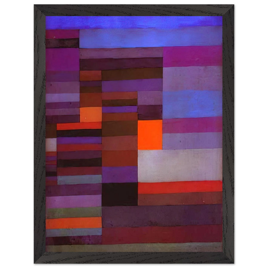FIRE EVENING 1929 by Paul Klee — Framed art print at Zephyeer