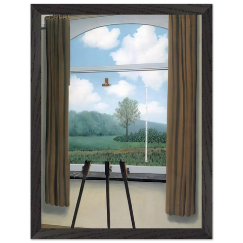 THE HUMAN CONDITION 1933 by Rene Magritte — Framed art print at Zephyeer