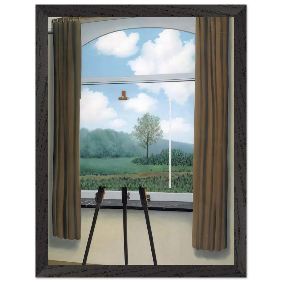 THE HUMAN CONDITION 1933 by Rene Magritte — Framed art print at Zephyeer