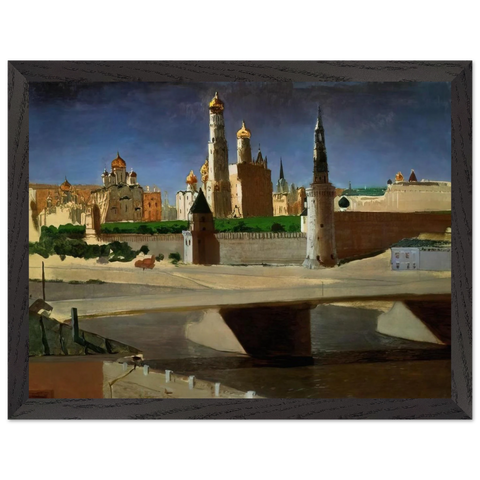 View of the Kremlin from the Zamoskvorechye District by Arkhyp Kuindzhi — Framed art print at Zephyeer