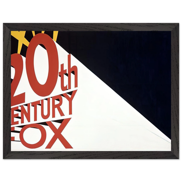 LARGE TRADEMARK WITH EIGHT SPOTLIGHTS 1962 by Edward Ruscha — Framed art print at Zephyeer