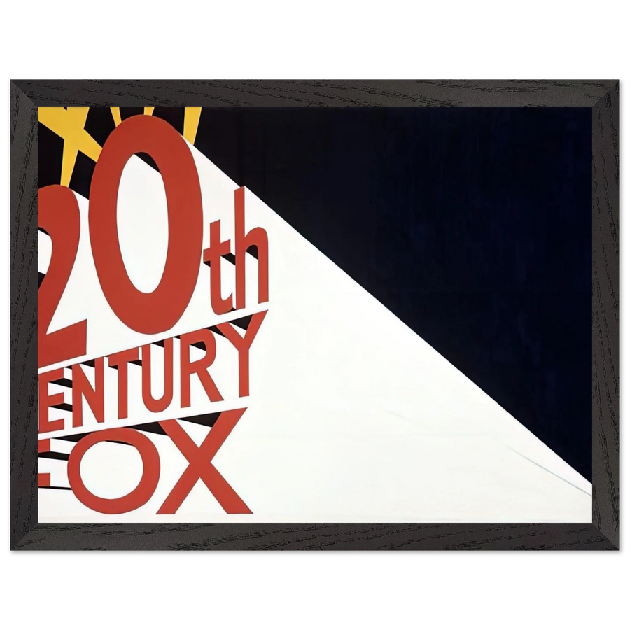 LARGE TRADEMARK WITH EIGHT SPOTLIGHTS 1962 by Edward Ruscha — Framed art print at Zephyeer