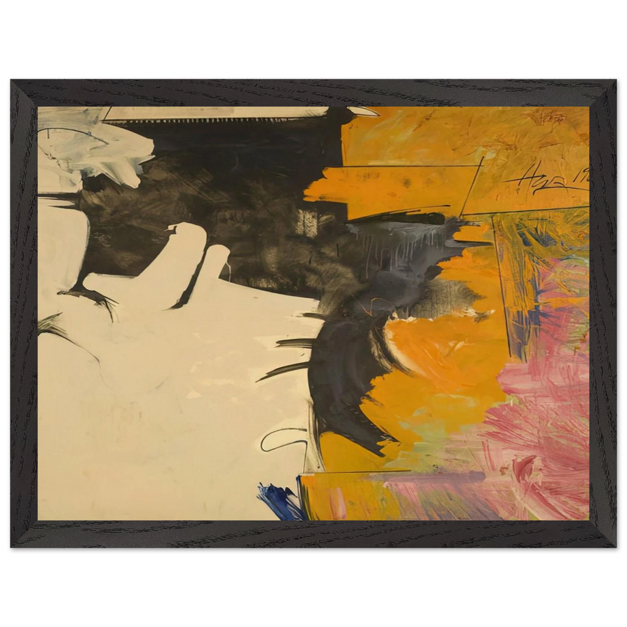 Psychoseismorama II - 1960 by Hassel Smith — Framed art print at Zephyeer