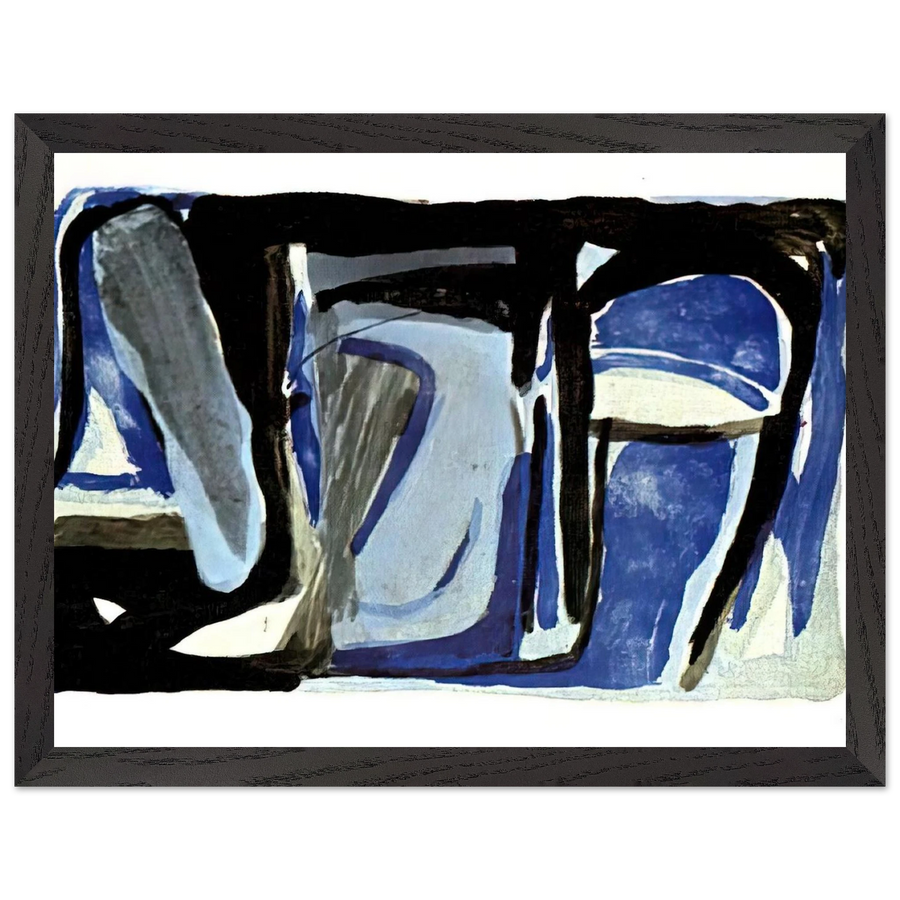 Souvenir Duthuit - 1975 by Bram van Velde — Framed art print at Zephyeer