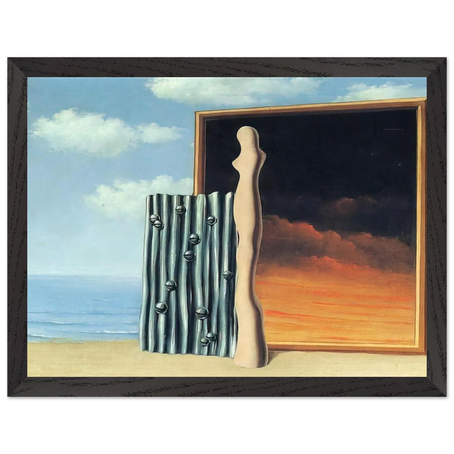 COMPOSITION ON A SEASHORE 1935 by Rene Magritte — Framed art print at Zephyeer