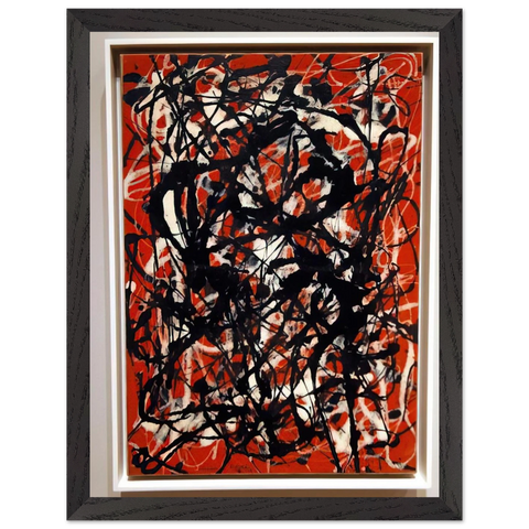 FREE FORM 1946 by Jackson Pollock — Framed art print at Zephyeer