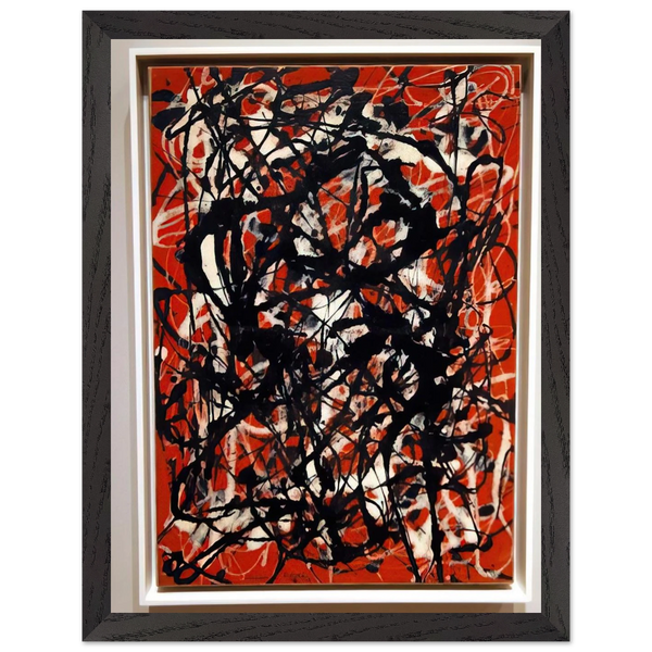FREE FORM 1946 by Jackson Pollock — Framed art print at Zephyeer