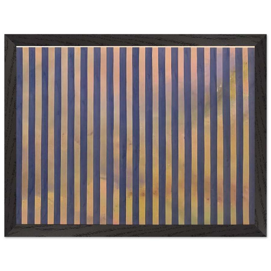 Untitled - 1959 by Gene Davis — Framed art print at Zephyeer