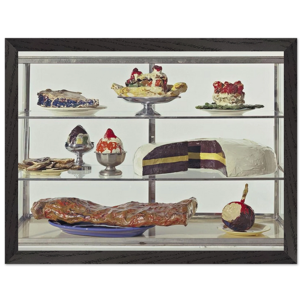 PASTRY CASE I 1962 by Claes Oldenburg — Framed art print at Zephyeer
