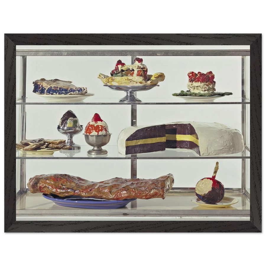 PASTRY CASE I 1962 by Claes Oldenburg — Framed art print at Zephyeer