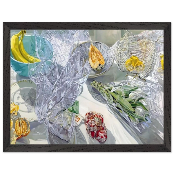 WHITE TULIPS 1999 by Janet Fish — Framed art print at Zephyeer