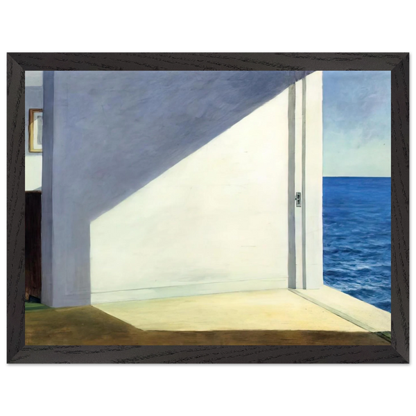 Rooms By The Sea by Edward Hopper — Framed art print at Zephyeer