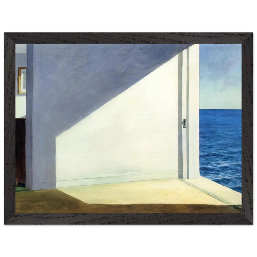 Rooms By The Sea by Edward Hopper — Framed art print at Zephyeer