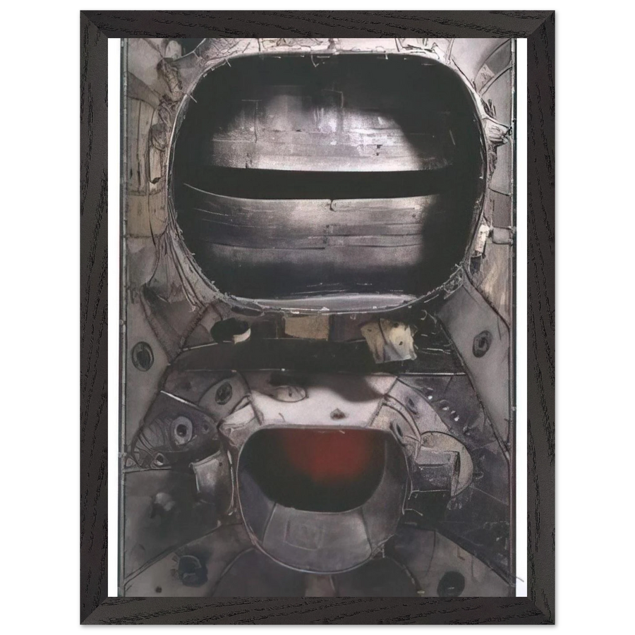 UNTITLED 1961 by Lee Bontecou — Framed art print at Zephyeer